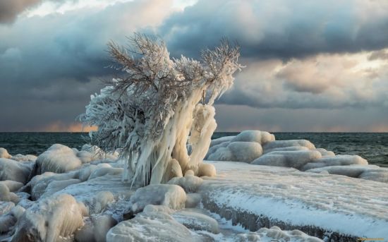 Замерзшее море (70 фото)