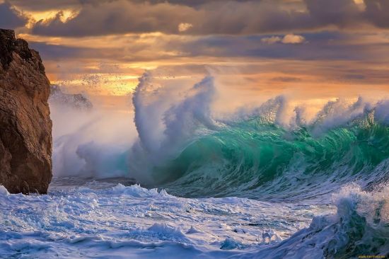 Море волны шторм (68 фото)
