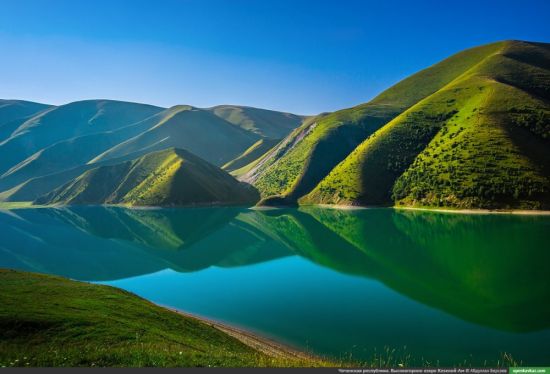 Кезеной ам озеро в Чечне (53 фото)