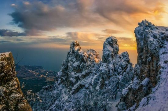 Гора ай Петри зимой (57 фото)