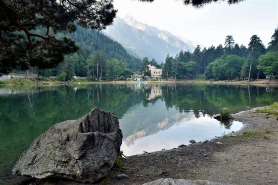 Озеро Кара Кель Теберда (58 фото)