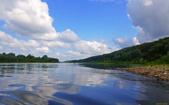 Река Таруса в Калужской области (59 фото)