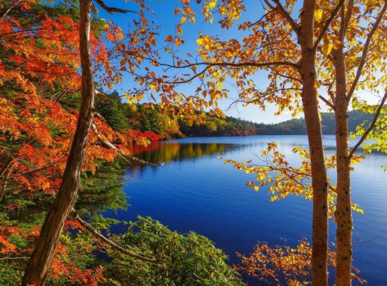 Осеннее озеро (56 фото)