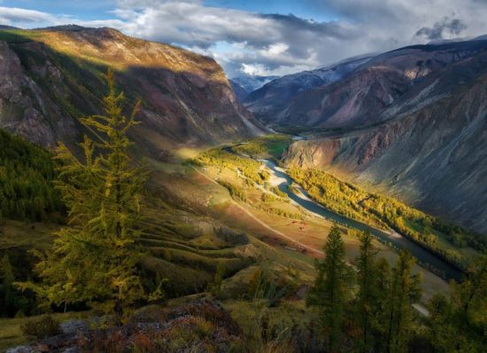 Река Чулышман горный Алтай (57 фото)