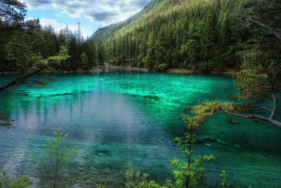 Зеленое озеро (58 фото)