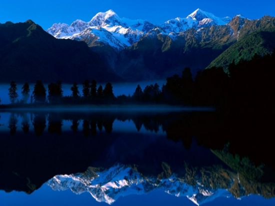 Озеро Мэтисон новая Зеландия (56 фото)