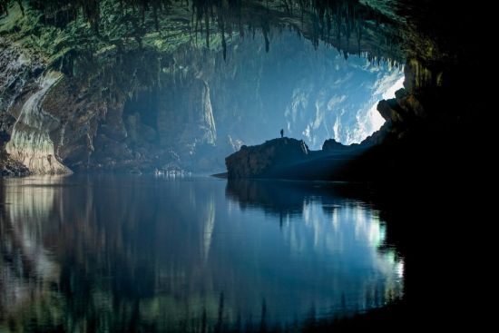 Озеро в пещере (58 фото)