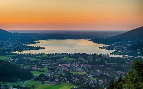Тегернзее озеро в Германии (53 фото)