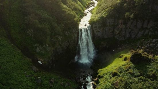 Водопад спокойный Камчатка (59 фото)