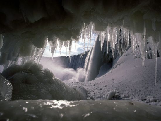 Снежная пещера (54 фото)