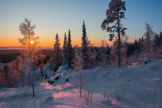 Природа Урала зимой (60 фото)