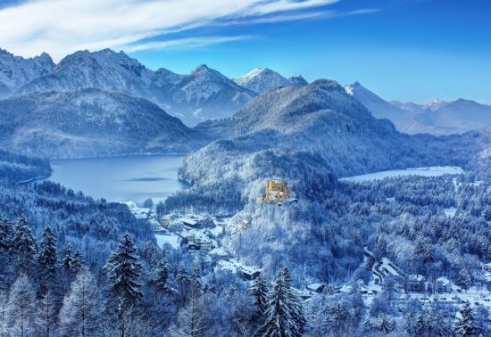 Зима в Альпах (53 фото)
