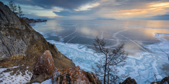 Природа Байкала зимой (58 фото)