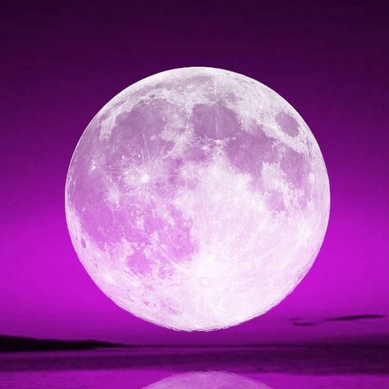 Розовая Луна (55 фото)