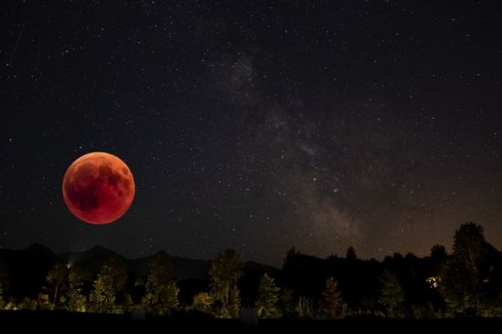Красная Луна (55 фото)