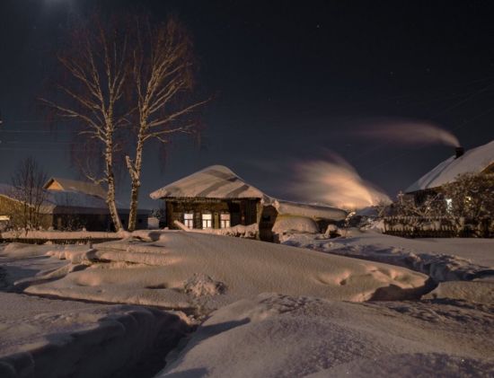 Ночь в деревне (58 фото)