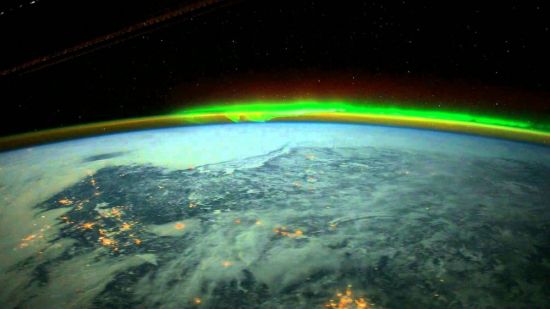 Северное сияние из космоса (51 фото)