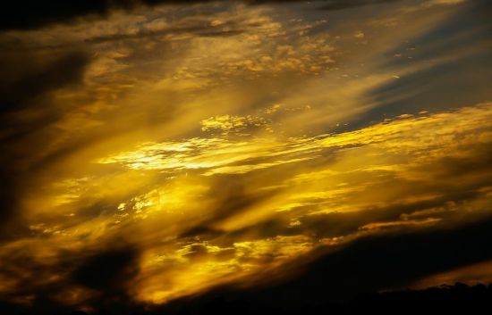 Золотые облака (56 фото)