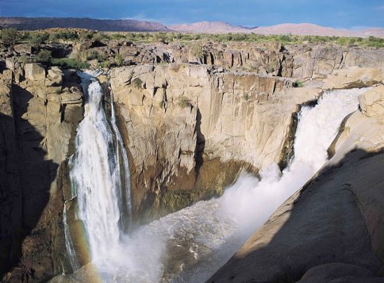 Водопад Ауграбис (45 фото)