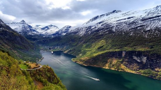 Акернесет гора в Норвегии (53 фото)