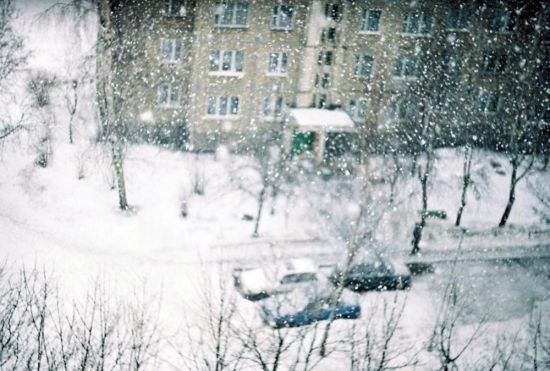 Снегопад за окном (54 фото)