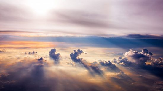 Облака над землей (55 фото)