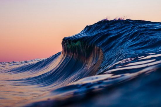 Красивые волны океана (56 фото)