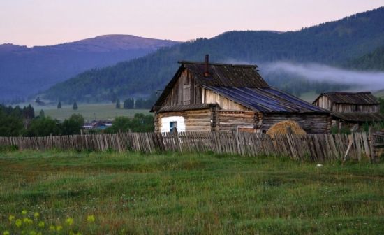 Сибирские деревни в тайге (47 фото)