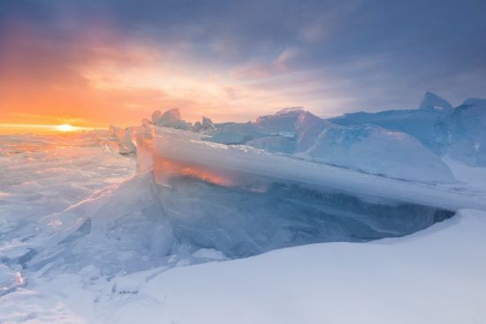 Рассвет в Антарктиде (53 фото)