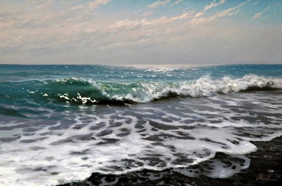 Каспийское море волны (55 фото)