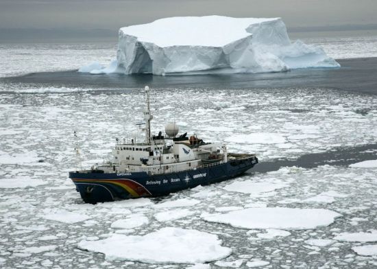 Корабль во льдах (53 фото)