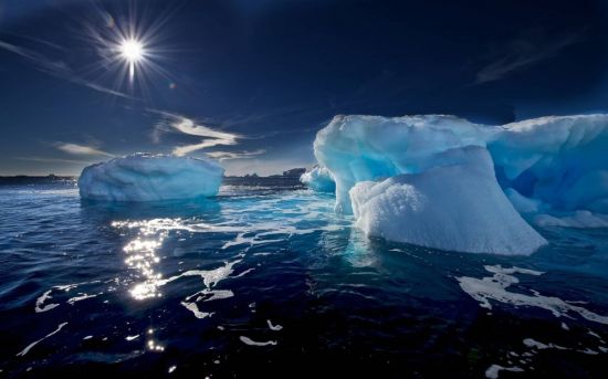 Голубые льды антарктиды (53 фото)