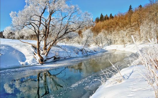 Март пейзаж (55 фото)