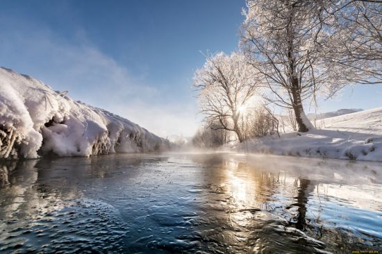 Холодная река (61 фото)