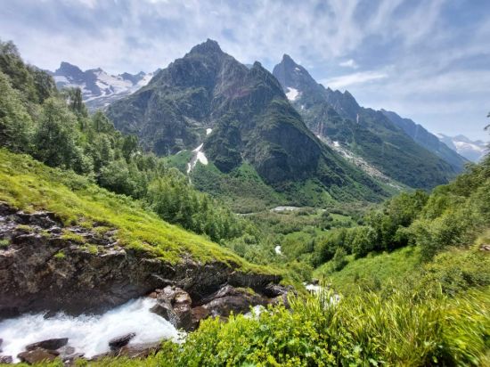 Птышские водопады домбай (42 фото)