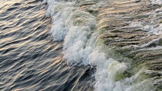 Нагонная волна в азовском море (31 фото)