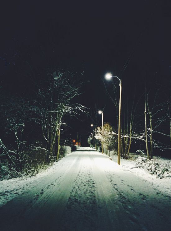 Ночная зима (41 фото)