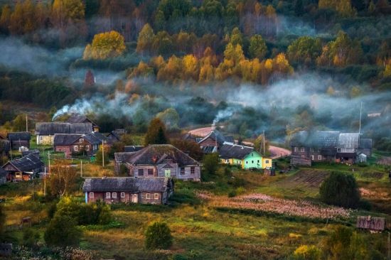 Вепсская деревня (44 фото)