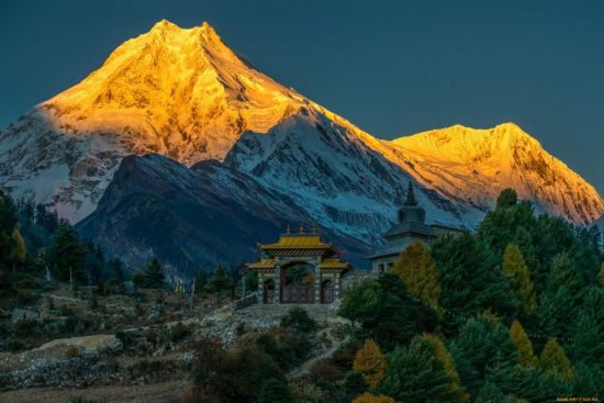 Горы Гималаи (77 фото)