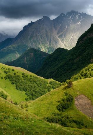 Горы Северной Осетии (69 фото)
