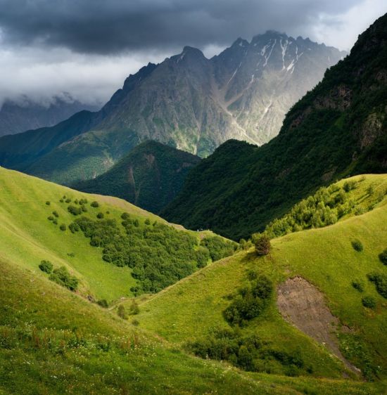 Горы Северной Осетии (69 фото)