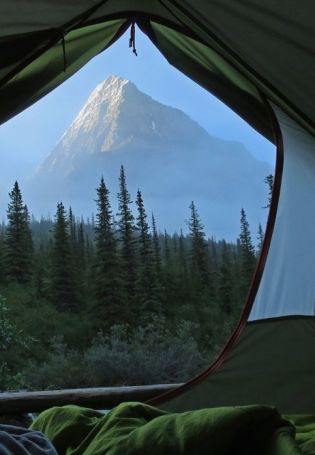 Палатка в горах (92 фото)