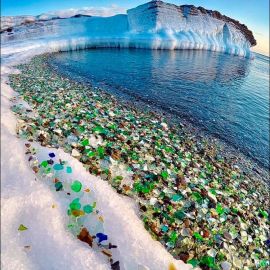 Стеклянный пляж (91 фото)