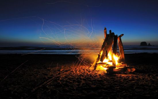 Огонь пляж (80 фото)