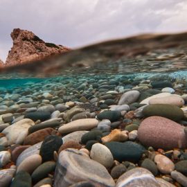 Морские камни (56 фото)