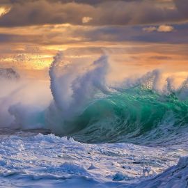Море волны шторм (68 фото)