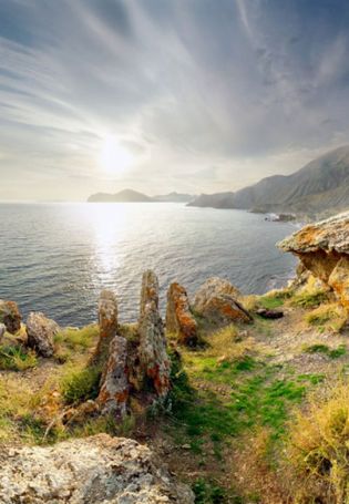 Морские пейзажи Крыма (69 фото)