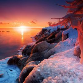 Зимнее море (94 фото)