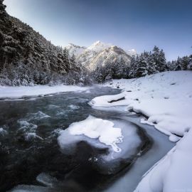 Приэльбрусье зимой (98 фото)