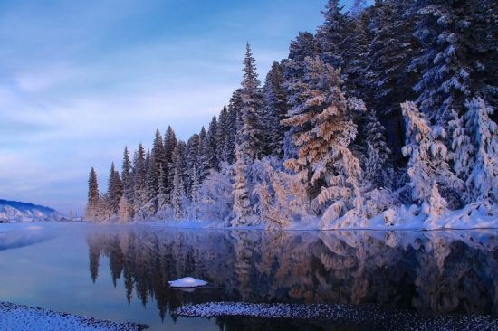 Сибирь зимой (92 фото)